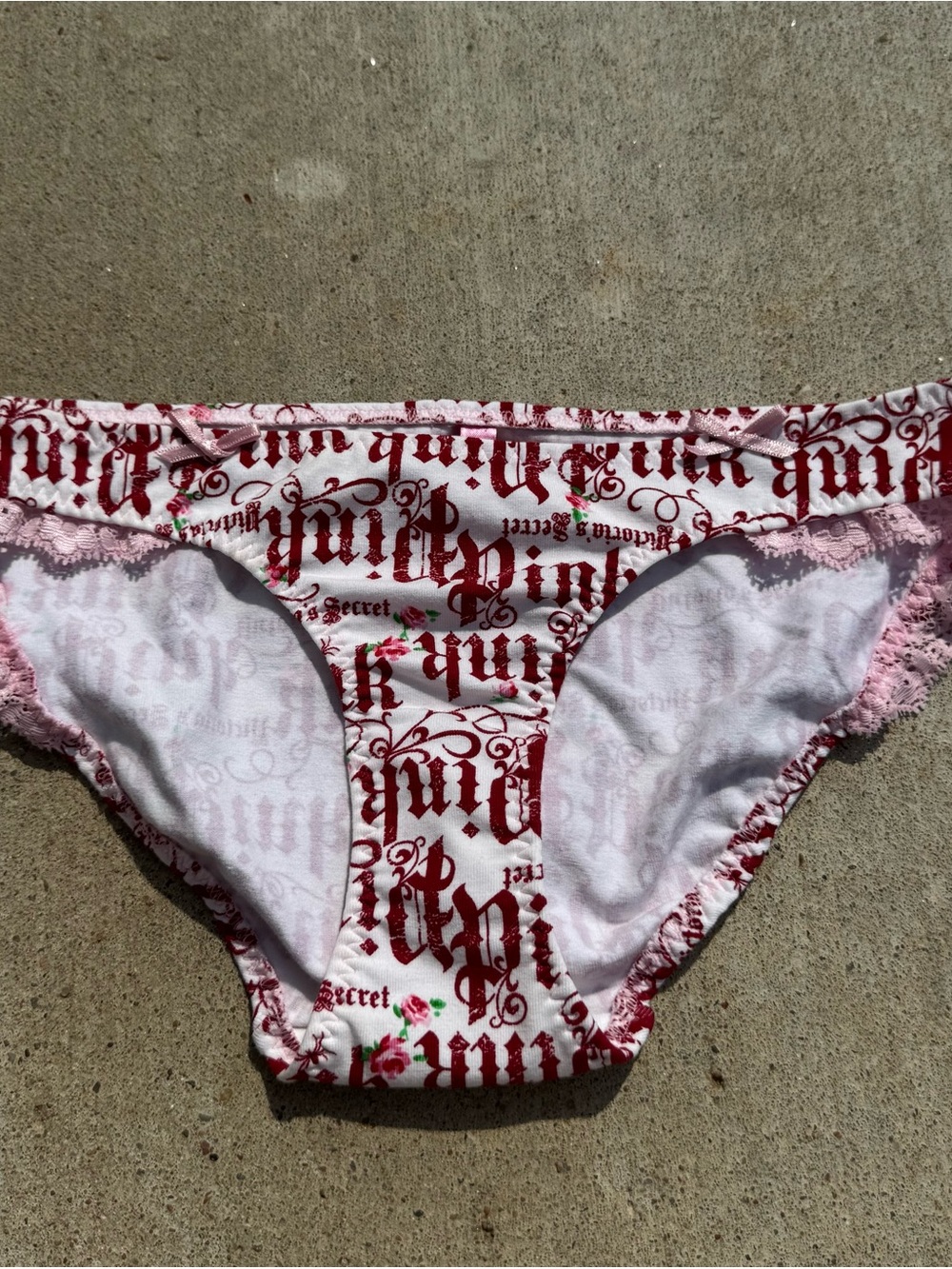 NWT Vintage Love Pink Victoria’s Secret Lace Underwear